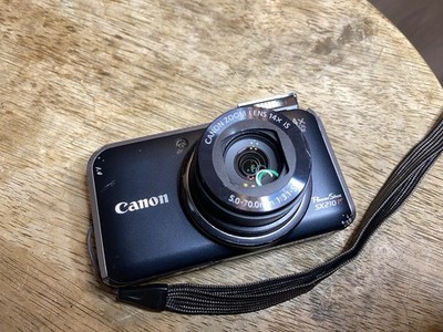 Canon PowerShot SX210 IS 14.1MP Digital Camera TESTED Working NO