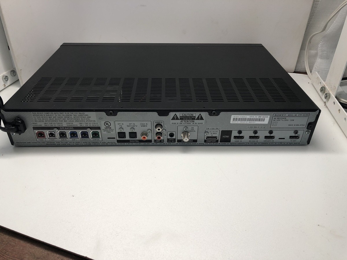 SONY STR-KS380 Home Entertainment Surround Sound System | 380 W