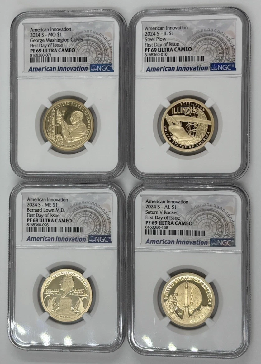 Grade PR 69 NGC Presidential Dollar Coins (2007-Now) for sale | eBay