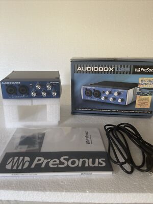 PRESONUS AUDIOBOX USB 2x2 Audio 2.0 Recording Interface | eBay