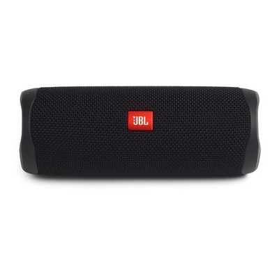 JBL Flip 5 Black Portable Bluetooth Speaker (Open Box) Damaged Box