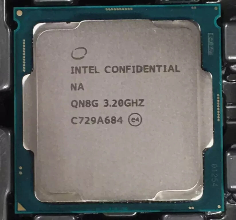 Intel Core I7-8700K ES Versions QN8G 3.2GHz 95W 14nm 6Core