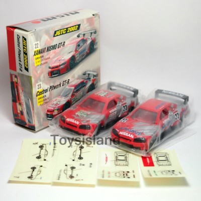 TOMICA NISMO 2002 JGTC Castrol PITWORKS XANAVI NISSAN SKYLINE GT-R