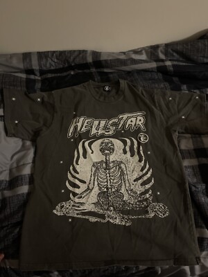 Hellstar Inner Peace T-Shirt Grey - NEW SIZE LARGE | eBay