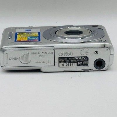 Sony Cyber-shot DSC-W35 7.2MP Digital Camera - Silver for sale