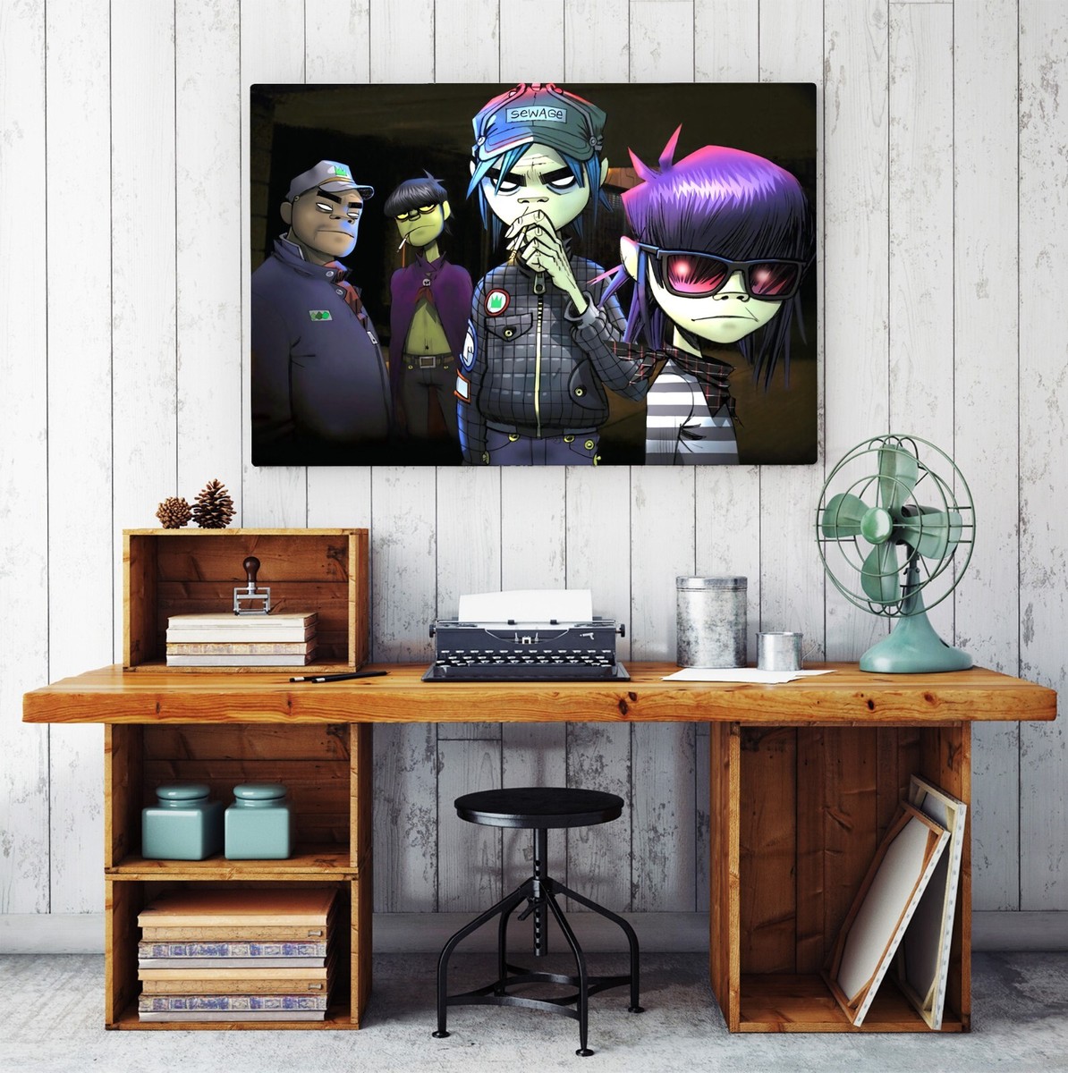 額装済 Gorillaz 限定アートプリント 額装済 Gorillaz 限定アート