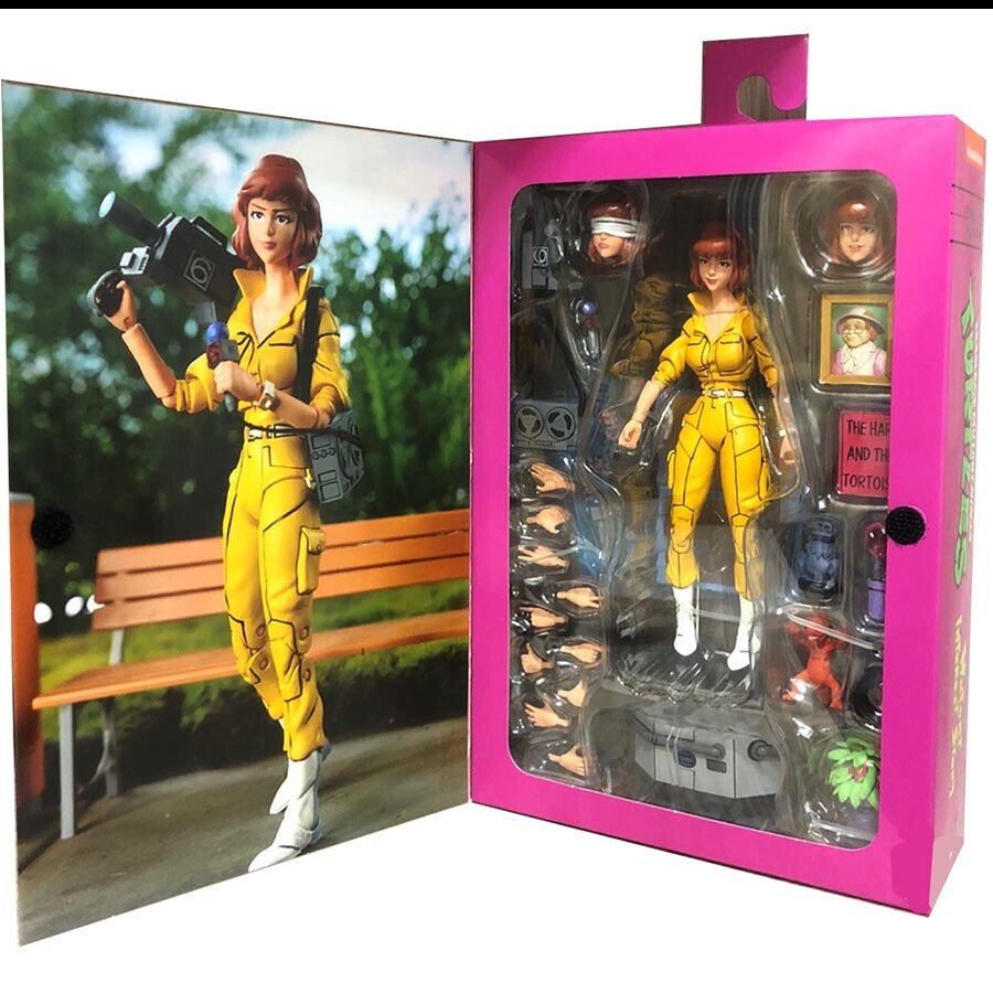 NECA Official April O'Neil Ultimate Teenage Mutant Ninja Turtles