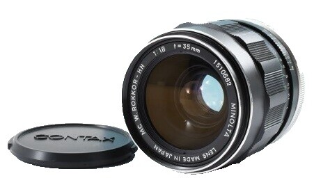 EXC】 MINOLTA MC W.ROKKOR-HG 35mm F2.8 FromJapan #i10764 | eBay