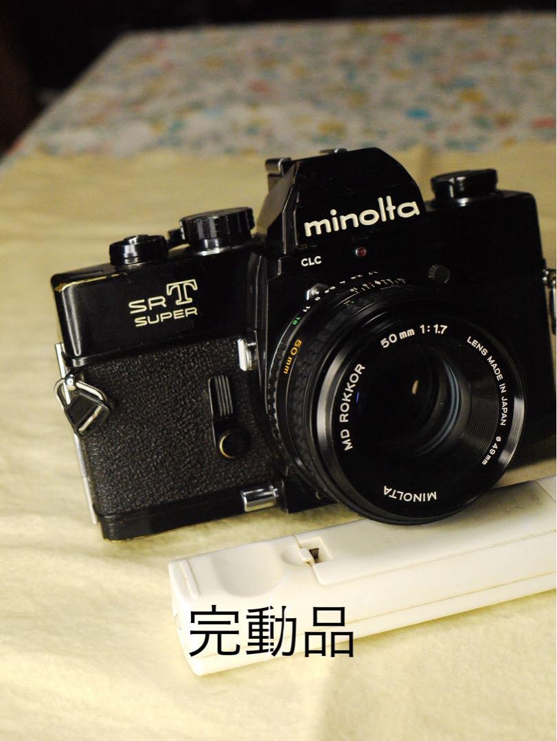 Minolta SRT101 + ROKKOR 50mm F1.7 動作良好 📷Minolta SRT101（SV