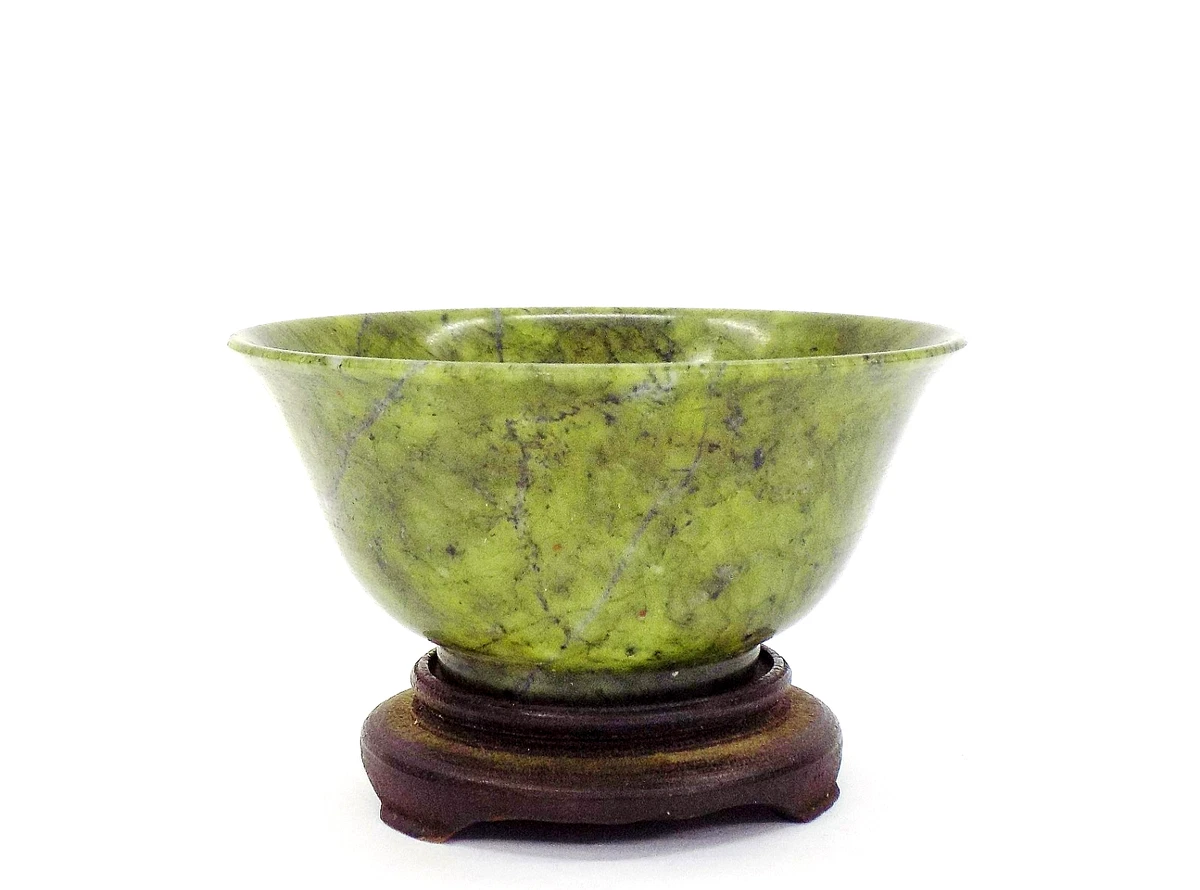 古董原始中国风玉制碗| eBay