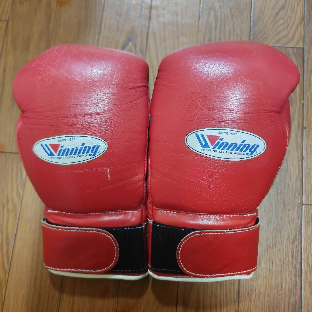 Winning ボクシンググローブ 10 oz レッド MS-300B Winning Boxing