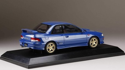 Hobby JAPAN 1/18 Subaru Impreza WRX type R STi Ver.1997 (GC8) Blue