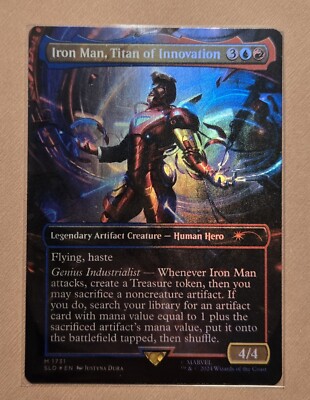 未開封【foil】secret lair アイアンマン Iron Man mtg Amazon.com