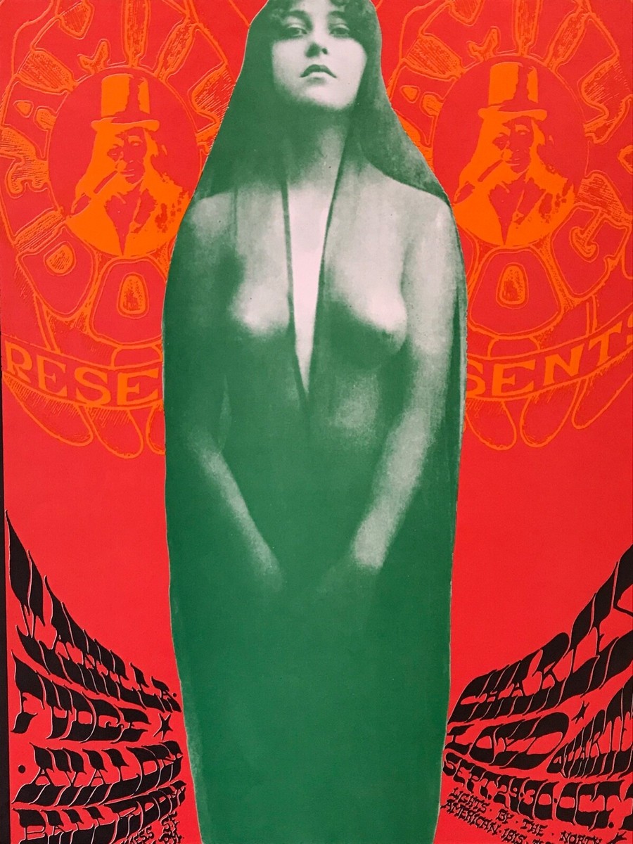 VANILLA FUDGE CHARLES LLOYD 1967ポスター