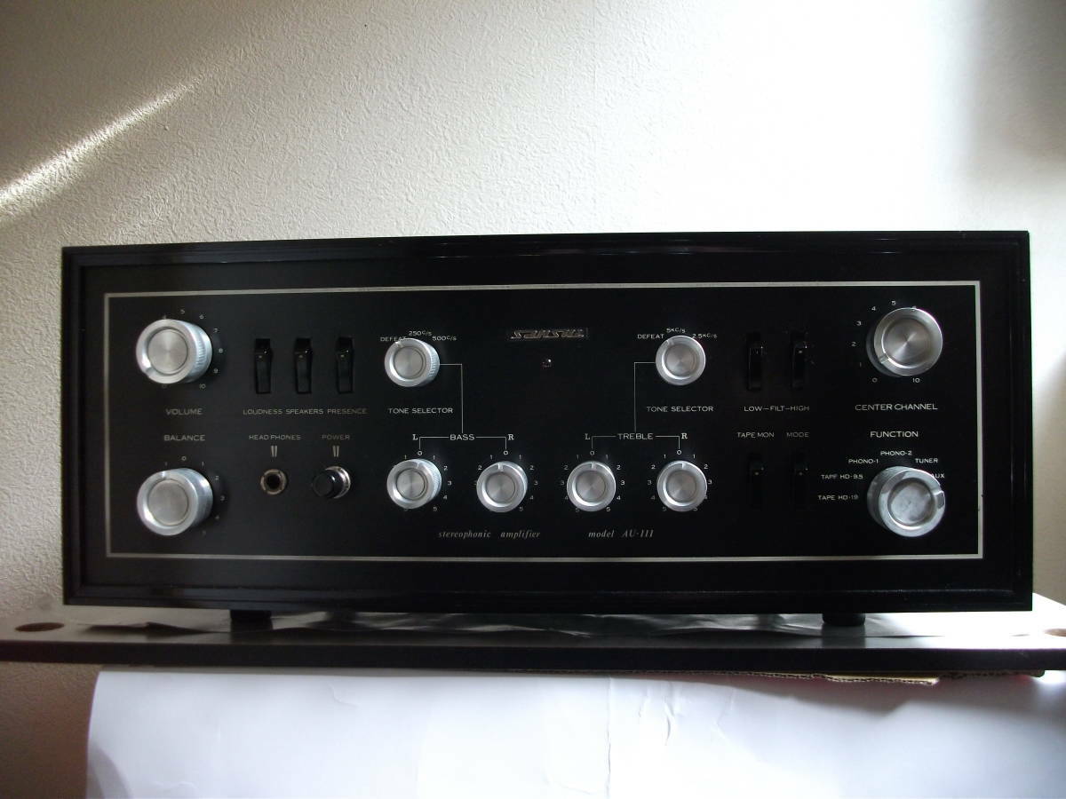 Vintage 1965 SANSUI Integrated Amplifier Tube Type AU-111 | eBay