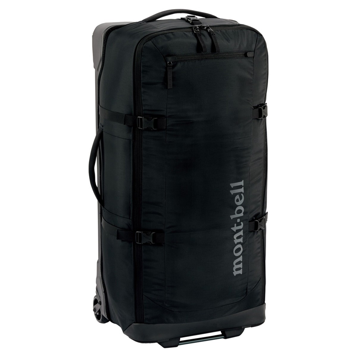 mont-bell Wheelie Duffle 90 Black Travel Bag with Handle Wheels