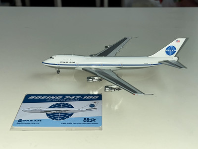 激レア 1/400 PANAM バンナム 747−100 Pan Am Boeing 747-100