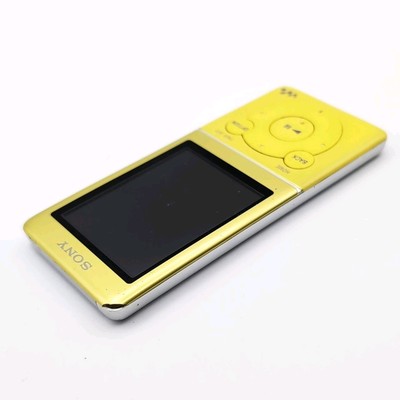 SONY NW-S774 Yellow Walkman S Series 8GB Media Player used | eBay
