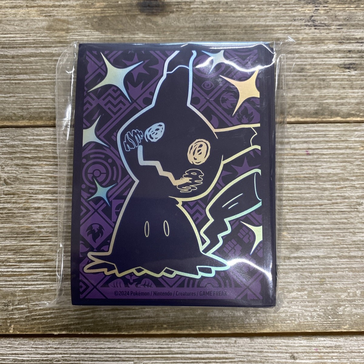 Mimikyu Pokémon TCG Paldean Fates Elite Trainer Box ETB Sleeves