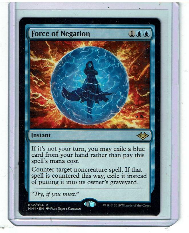 否定の力 Force of Negation 4枚セット 否定の力 [MH1] 【BIGWEB | MTG