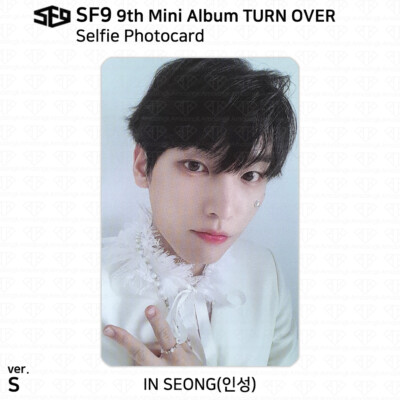 SF9 9th Mini Album Turn Over Selfie Photocard Rowoon Jaeyoon