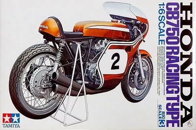 Tamiya 1/6 Honda CB750 FOUR Racing Type Motorcycle Model Kit Big