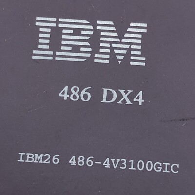☆ パソコン IBM 486DX4 100MNhz 2144-68J Intel My very first