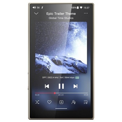 FiiO M21 Titanium Gold 保証書/ケーブル/micro SD FiiO M21 Titanium