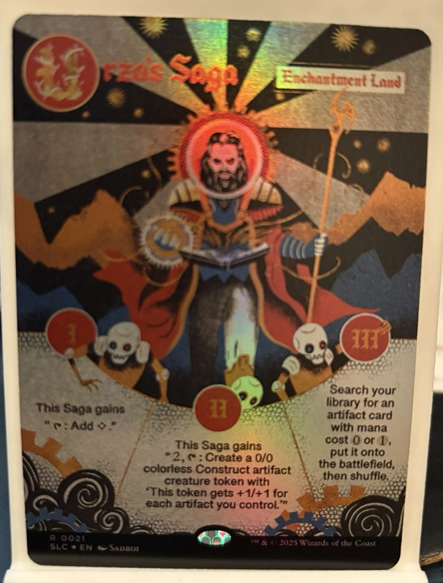 Land Foil Magic: The Gathering Trading Card Games Urza's Saga