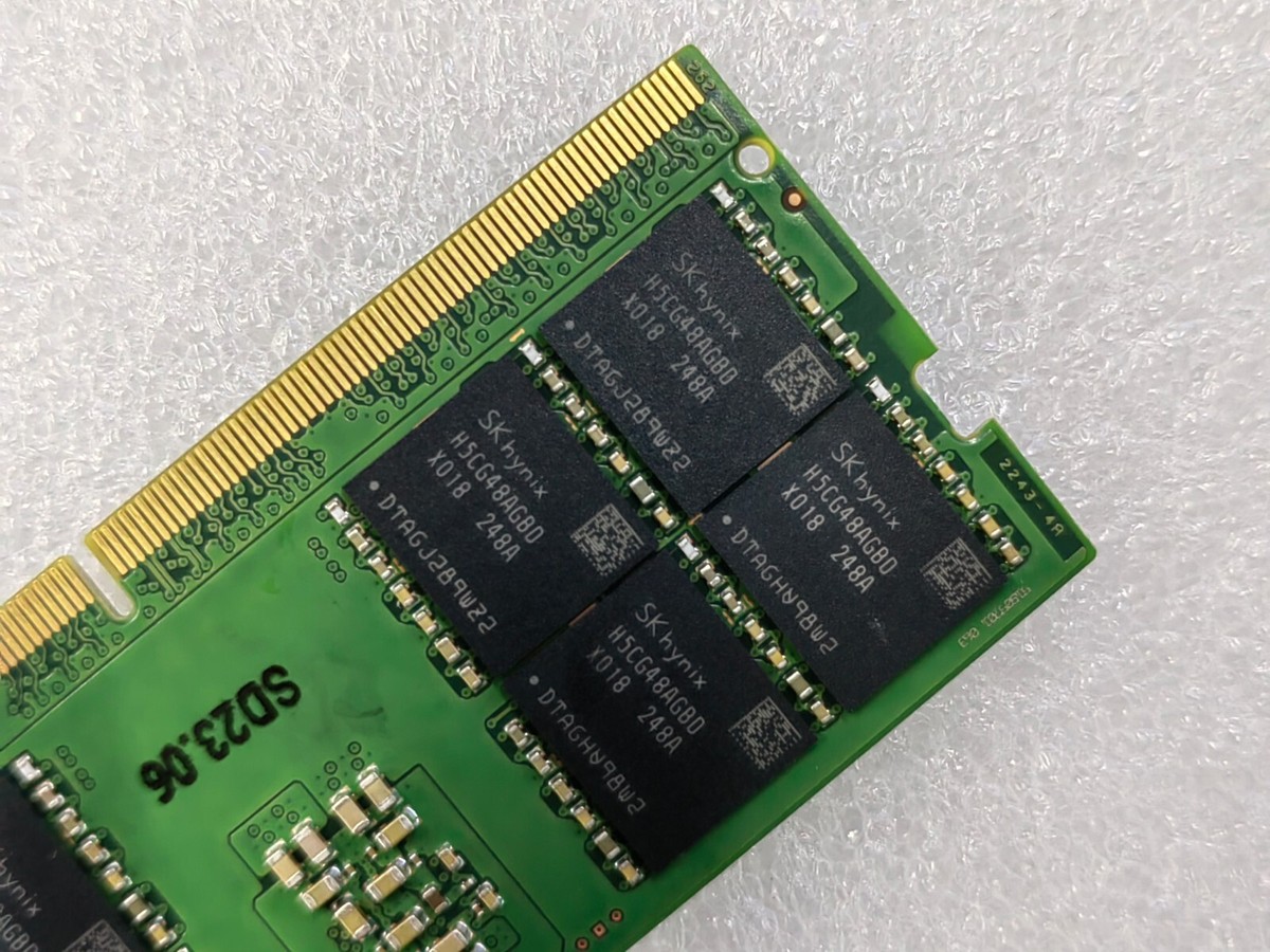 SK Hynix 32GB DDR5 5600 Laptop SODIMM RAM 2Rx8 PC5-5600B