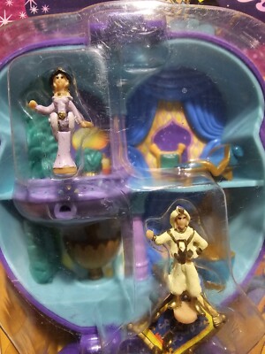 Vintage 1995 Disney Tiny Collection Aladdin Polly Pocket Playcase