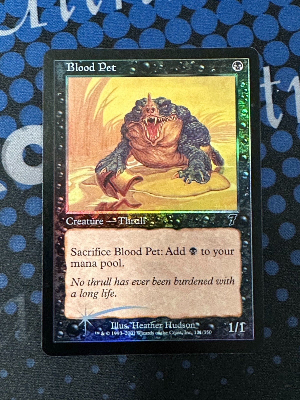 Blood Pet 2001 Seventh Edition #121 Foil Price Guide - Sports Card