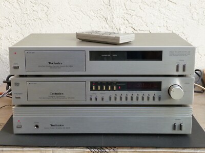 Technics Stereo System ST-K808 Preamp SE-A808 Power Amp SH-R808