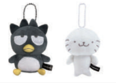 Sanrio Character Bad Badtz-Maru x Good Hanamaru Pair Mascot Chain