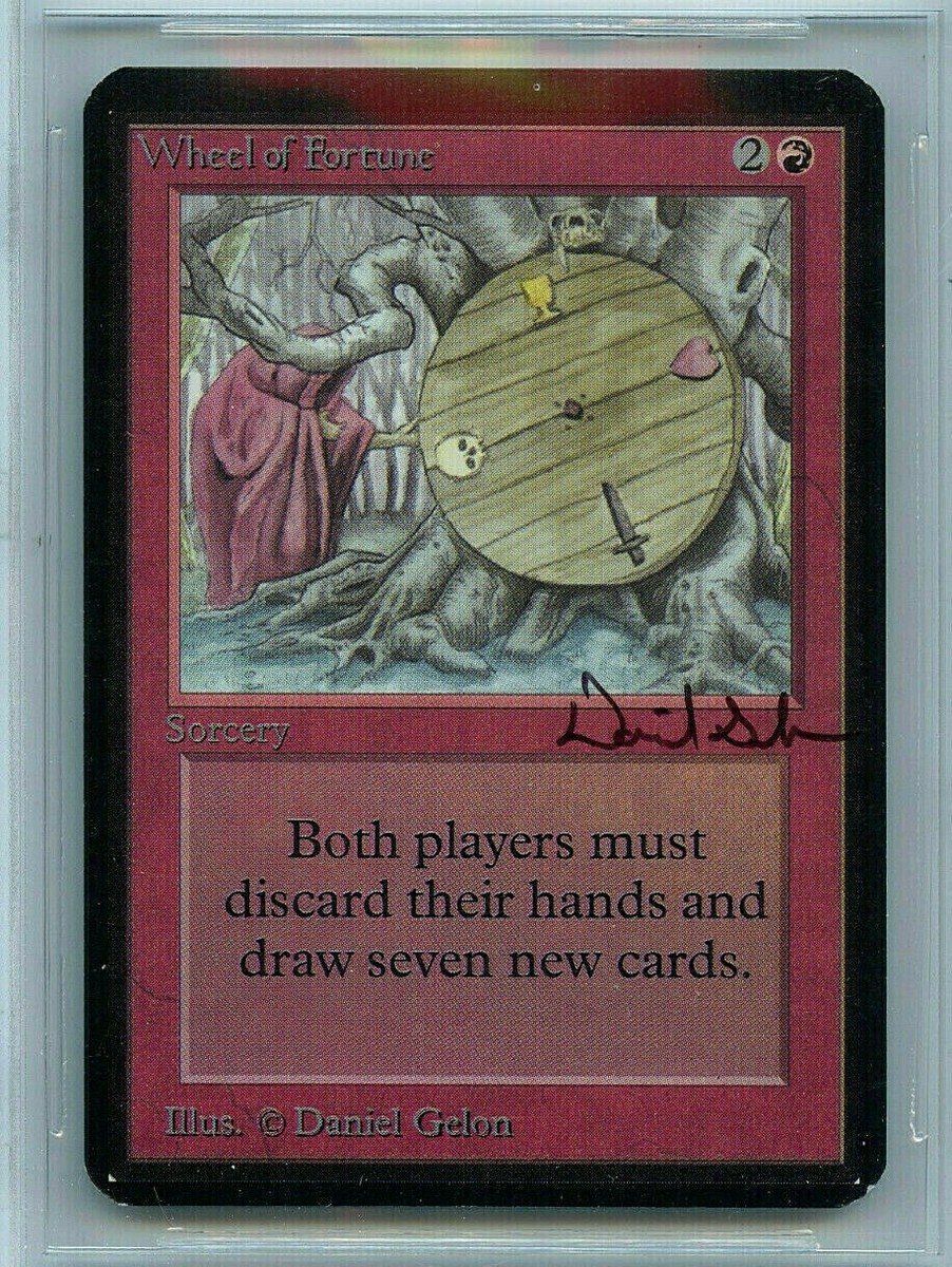 MTG Wheel of Fortune 3ED リバイズド 第3版 イタリア語 MTG Wheel