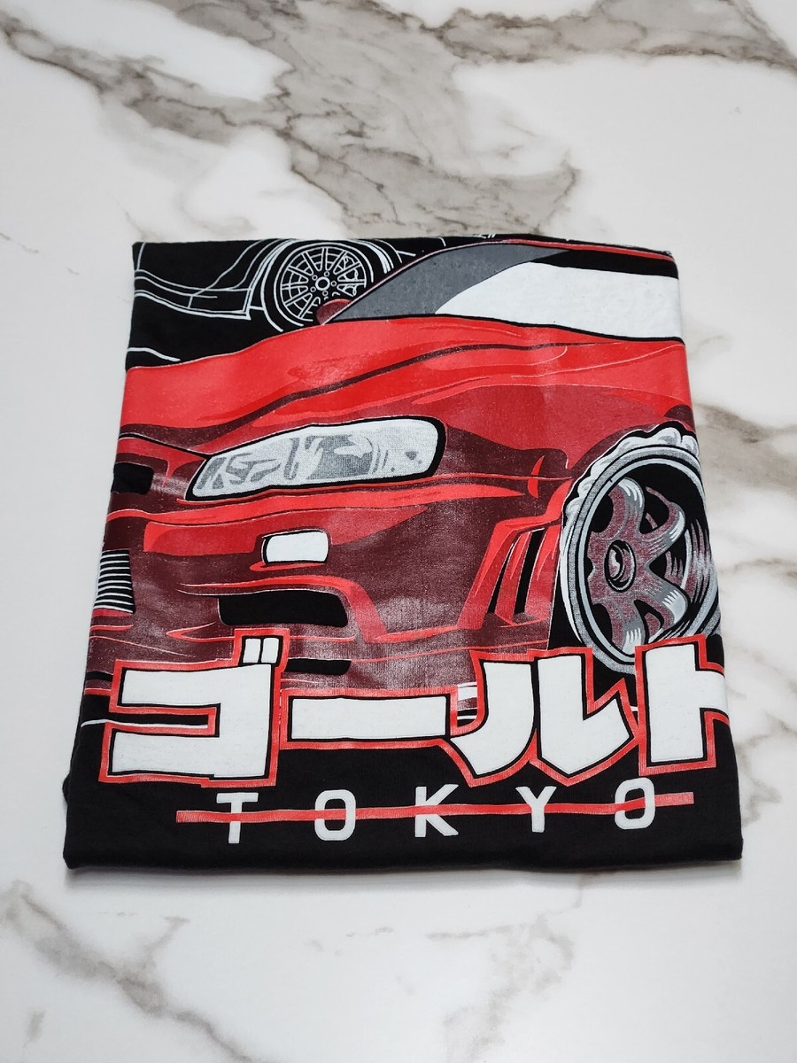 Drift Tokyo Japan Nissan Skyline GT-R R34 Evo 9 MR JDM T-Shirt