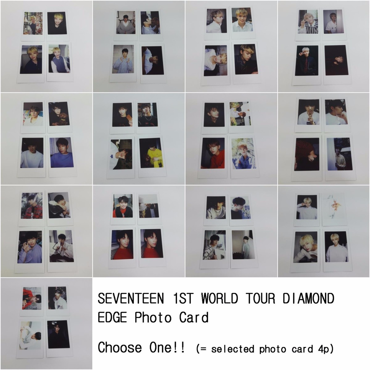 seventeen DIAMONDEDGE PHOTOCARD SET