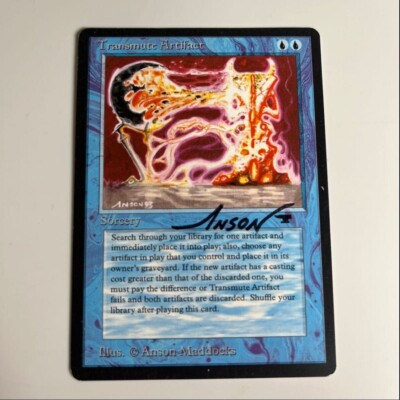 MTG ATQ Transmute Artifact 英語 シャドーサイン Transmute Artifact