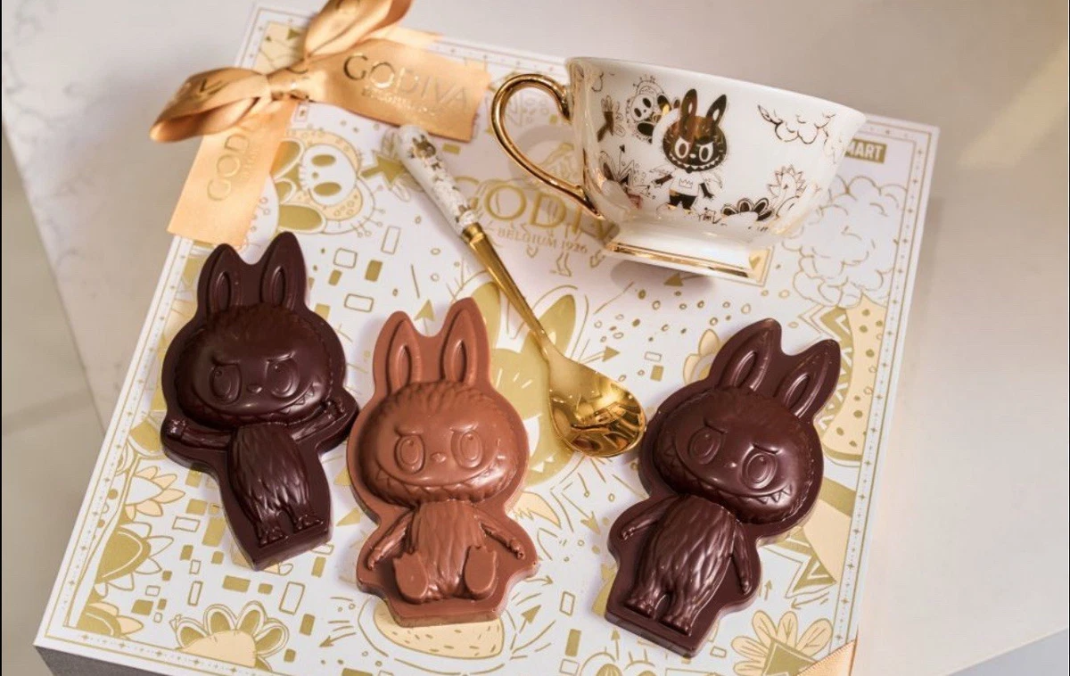 Godiva x Pop Mart Belgium Goldmark Assorted Chocolate Limited