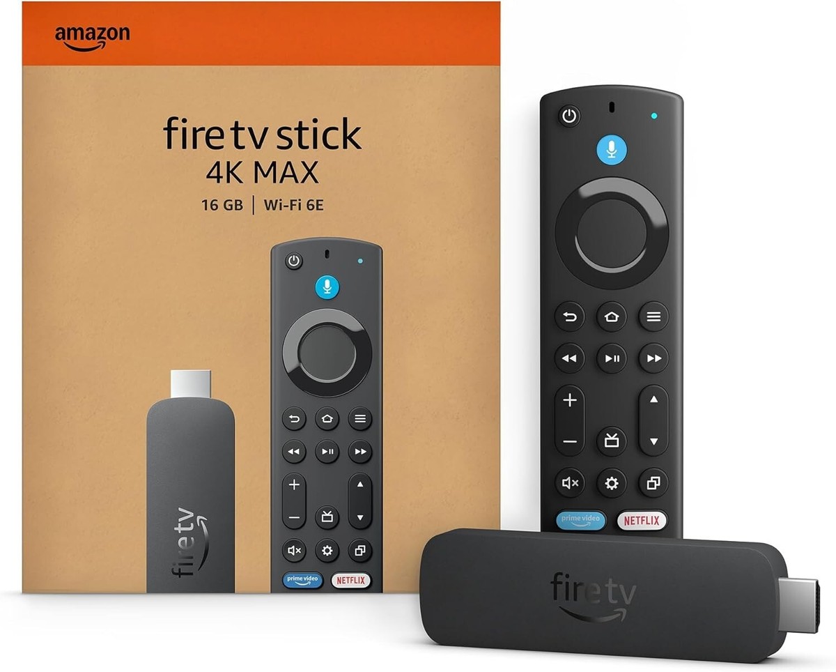 All-new Amazon Fire TV Stick 4K Max Streaming Device [Wi-Fi 6E
