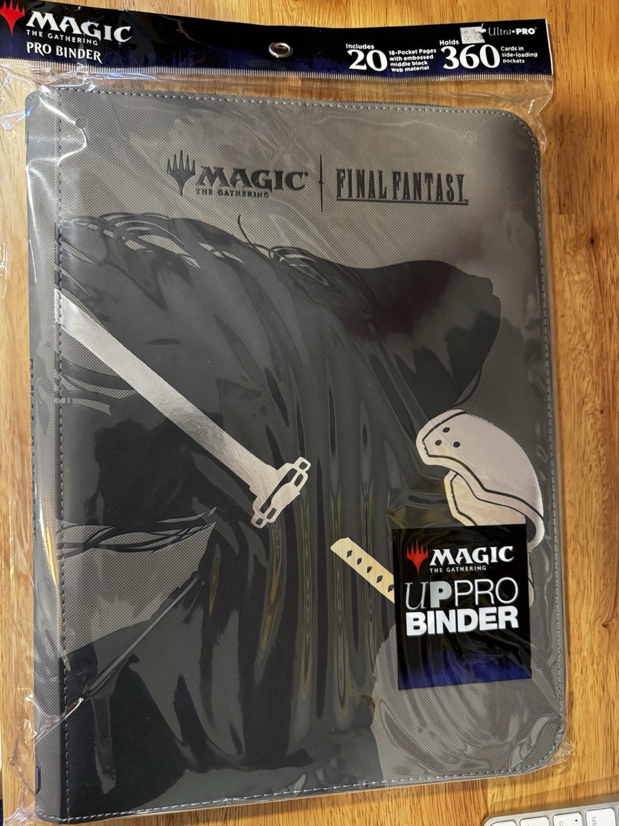 MTG FF クラウド セフィロス ウルトラプロ バインダー 480枚収納 MTG