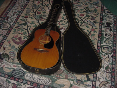 VINTAGE YAMAHA ACOUSTIC GUITAR FG 150 RED LABEL 1970 | eBay