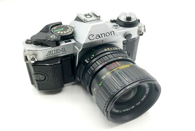Canon AE-1 Program + Canon 35-70mm f/3.5-4.5 Manual Film Camera