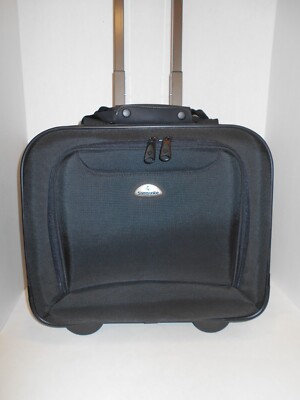Samsonite Silhouette 8 Black Softside Wheeled Tote - 14