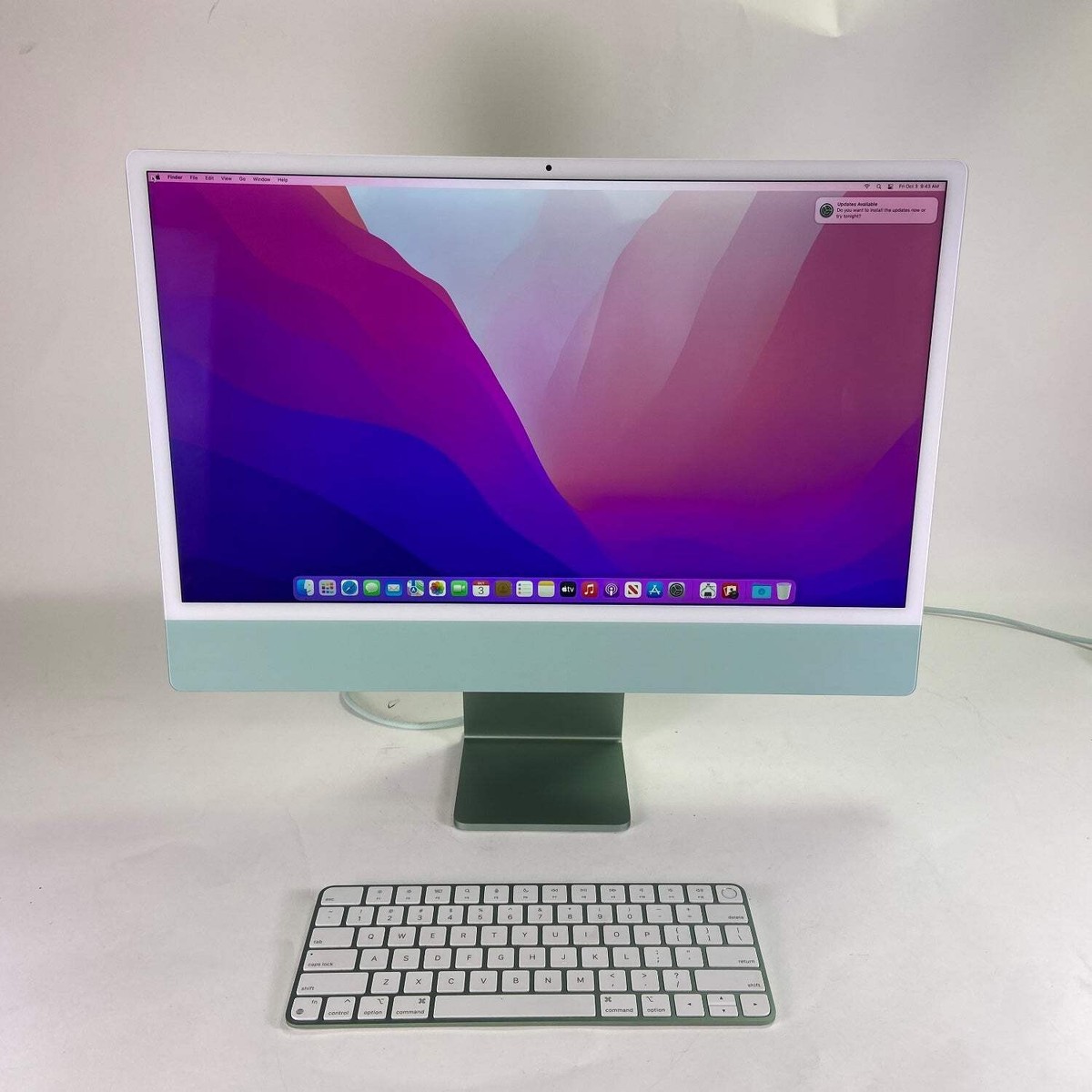 M1 iMac 24インチ 8GB 2021年モデル パープル Apple 24 極美品 iMac M1