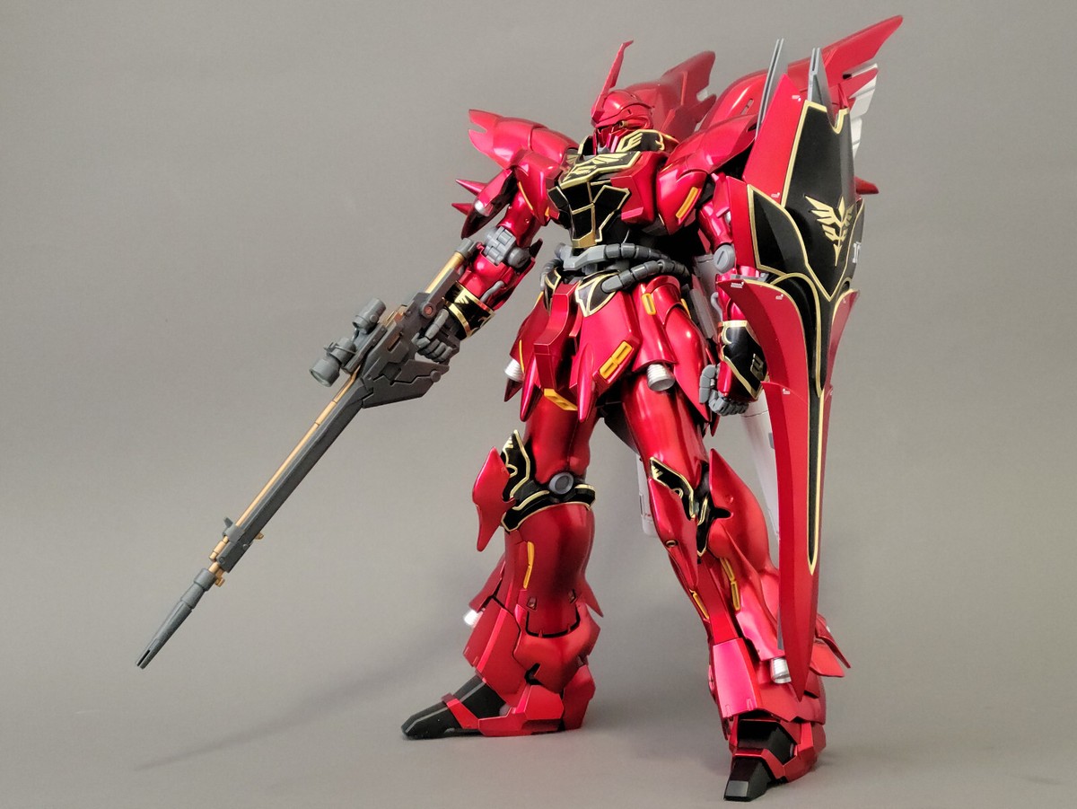 ロボット MSN-06S SINANJU Ver.Ka TITANIUM FINISH Amazon.co.jp: MG 1