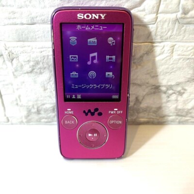 Sony NW-S636F Walkman MP3-Player Digital Media Player Pink Good | eBay