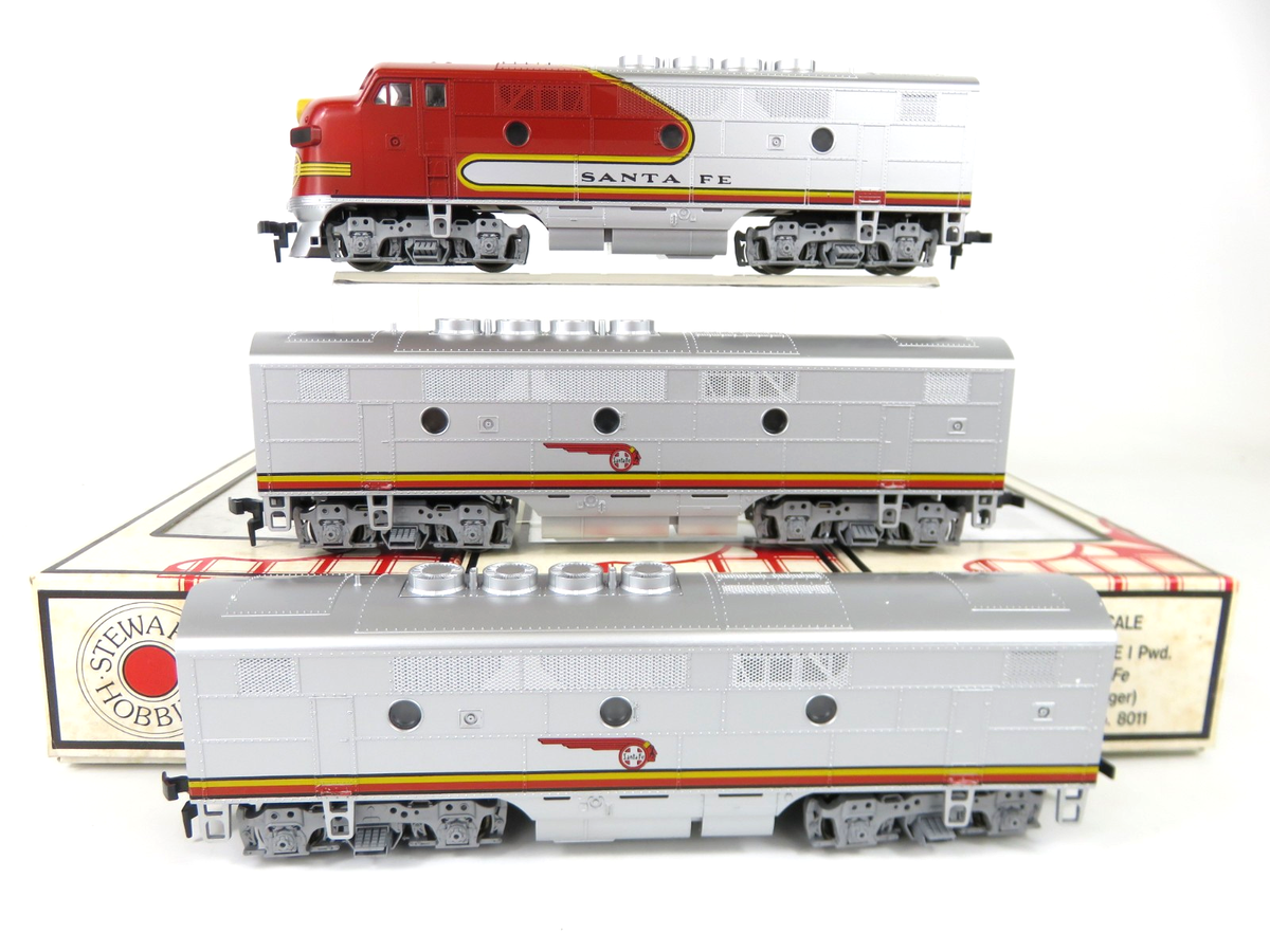 Stewart Hobbies Kato 8010/8011 HO Scale ATSF Santa Fe EMD F3 ABB