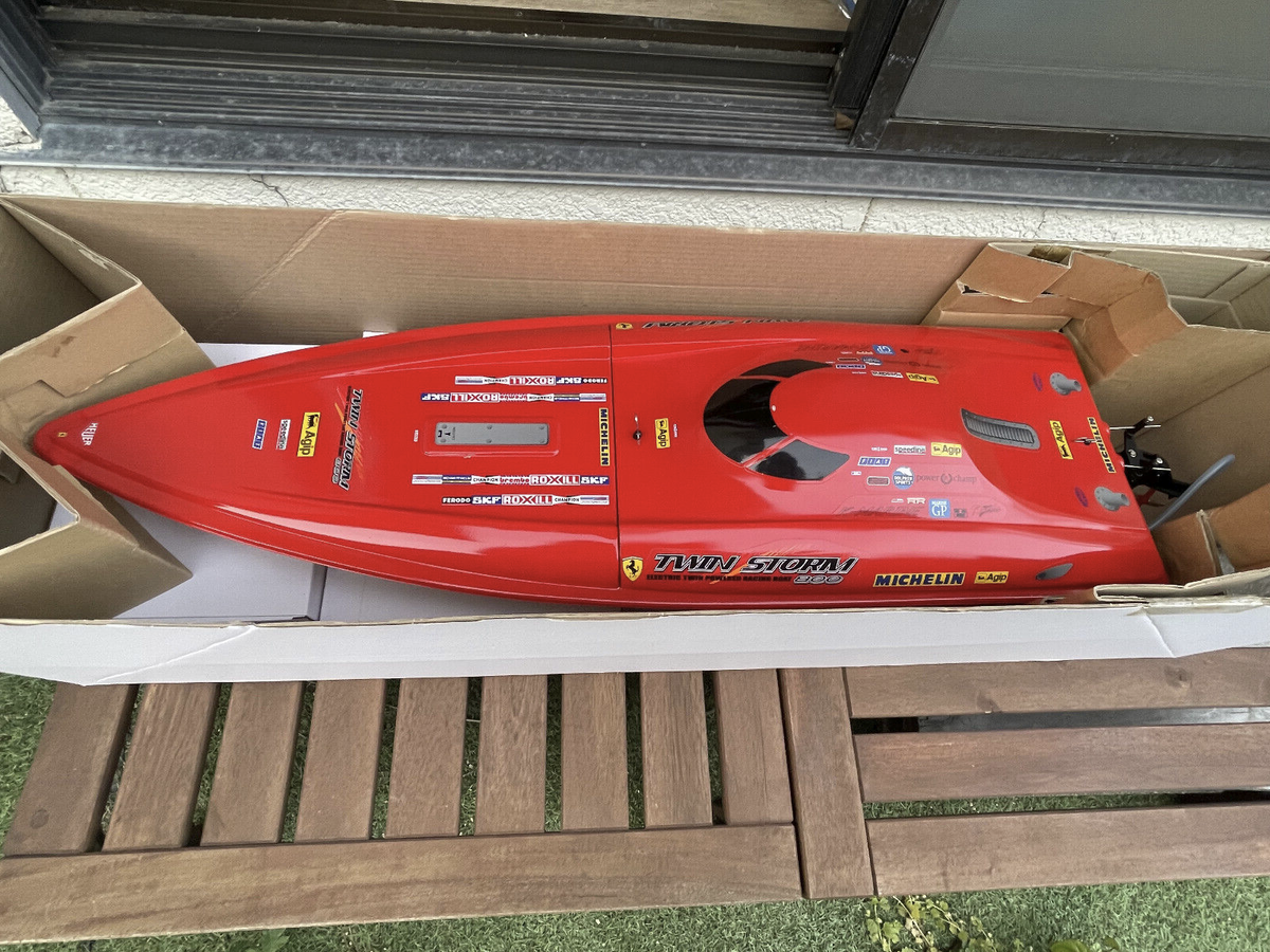 美品 京商 KYOSHO TWIN STORM 800 船舶 ラジコン 廃番 【公式通販】