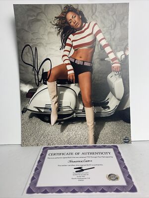 お値段交渉可】Jennifer Lopez 直筆サイン入りフォト お値段交渉可